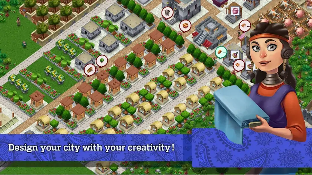 Download Townscapes: Farm&City Building MOD [Unlimited money] + MOD [Menu] APK for Android