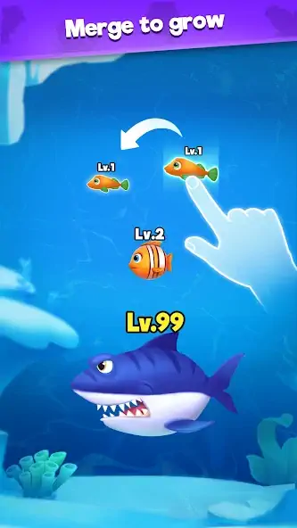 Download Fish Go.io - Be the fish king MOD [Unlimited money/gems] + MOD [Menu] APK for Android