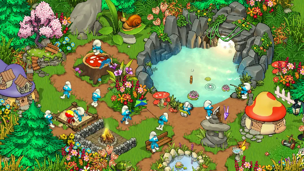 Download Smurfs and the Magical Meadow MOD [Unlimited money/coins] + MOD [Menu] APK for Android