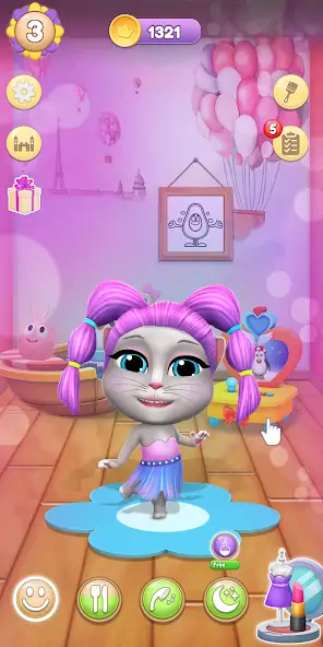 Download Talking Cat Lily 2 MOD [Unlimited money/gems] + MOD [Menu] APK for Android