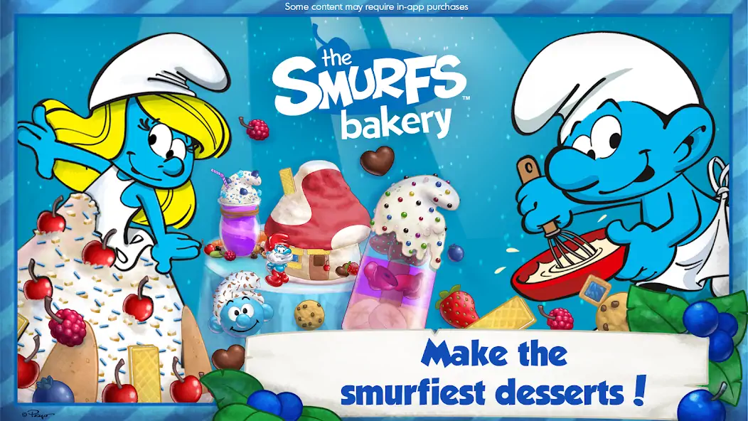 Download The Smurfs Bakery MOD [Unlimited money/gems] + MOD [Menu] APK for Android