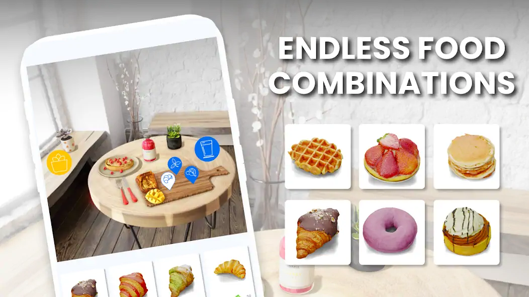 Download Food Stylist - Design Game MOD [Unlimited money/gems] + MOD [Menu] APK for Android