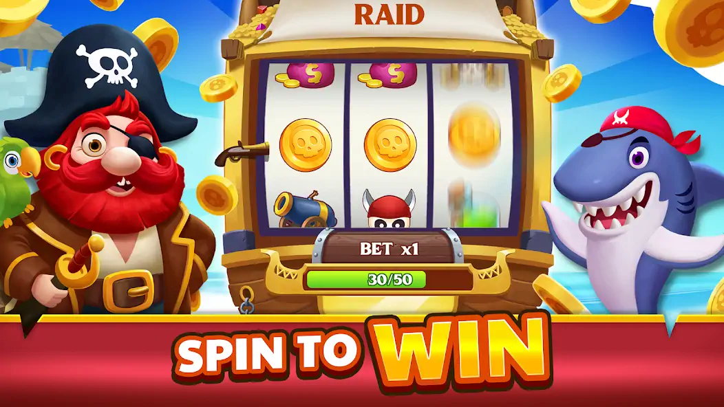 Download Pirate Master - Coin Spin MOD [Unlimited money] + MOD [Menu] APK for Android