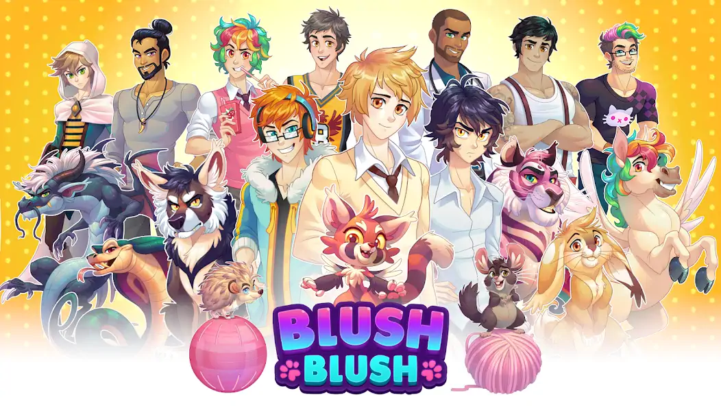 Download Blush Blush MOD [Unlimited money/gems] + MOD [Menu] APK for Android
