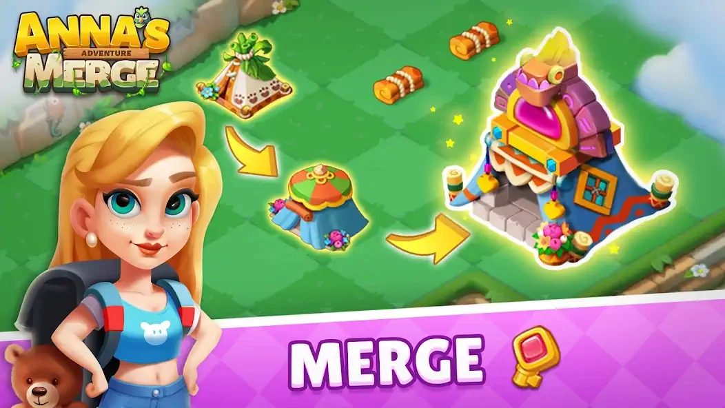 Download Anna's Merge Adventure MOD [Unlimited money/coins] + MOD [Menu] APK for Android