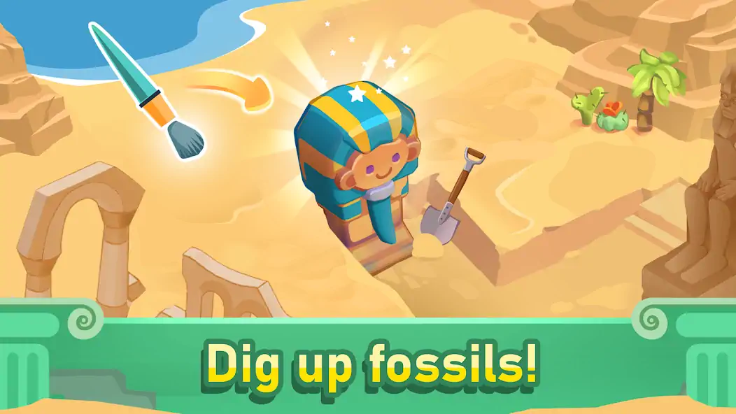 Download Idle Archeology: Mining Game MOD [Unlimited money/gems] + MOD [Menu] APK for Android