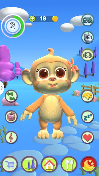 Download Talking Monkey MOD [Unlimited money] + MOD [Menu] APK for Android