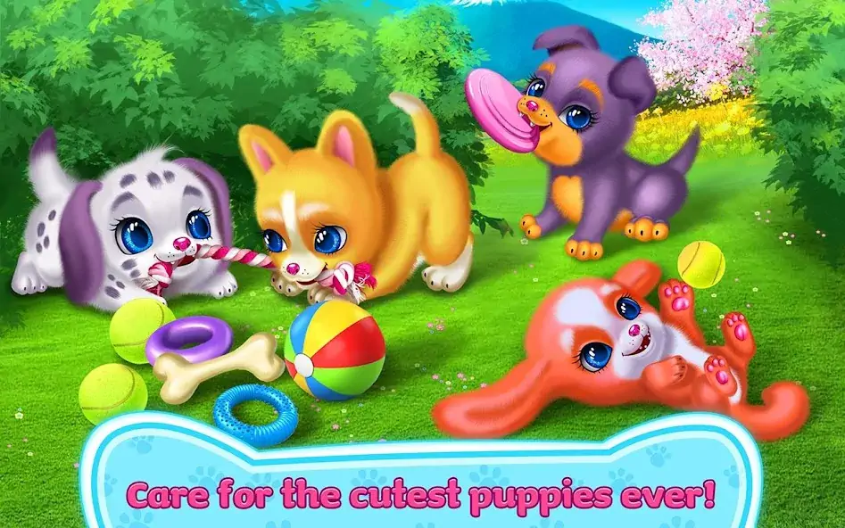 Download Puppy Love - My Dream Pet MOD [Unlimited money/gems] + MOD [Menu] APK for Android