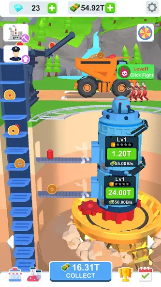 Download Idle Dig Factory MOD [Unlimited money/gems] + MOD [Menu] APK for Android