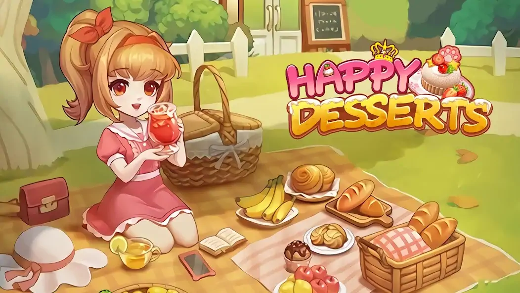 Download Happy Desserts！ MOD [Unlimited money/coins] + MOD [Menu] APK for Android