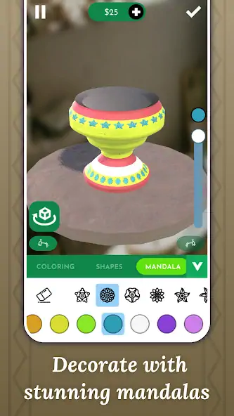 Download Pottery Clay Pot Art Games MOD [Unlimited money] + MOD [Menu] APK for Android
