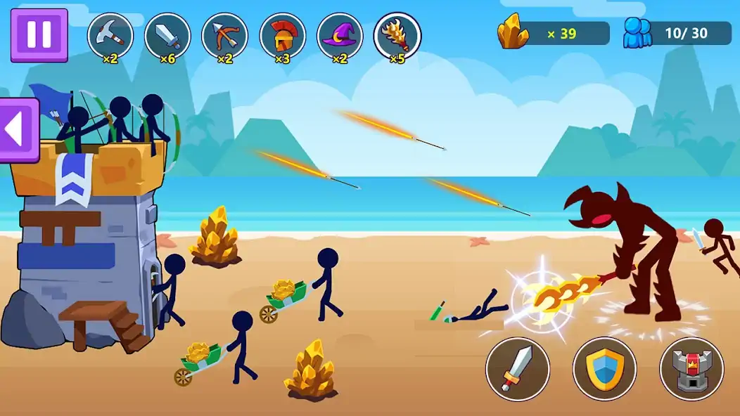 Download Stickman Tribe MOD [Unlimited money/coins] + MOD [Menu] APK for Android