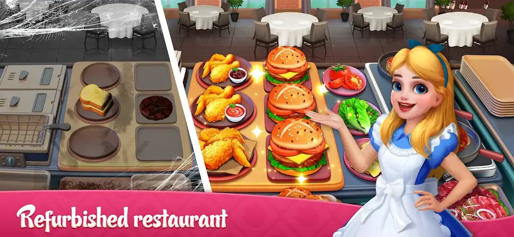 Download Happy Cooking 3: Cooking Games MOD [Unlimited money/gems] + MOD [Menu] APK for Android