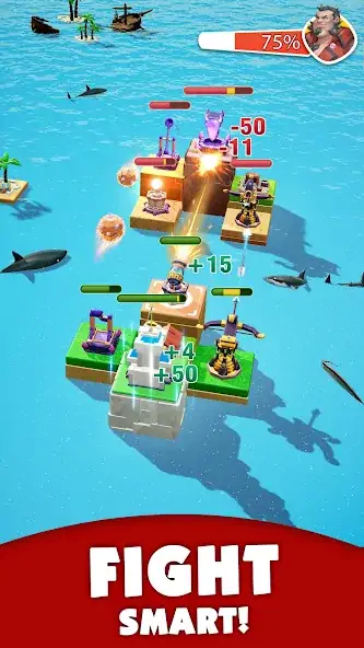 Download Island Battle MOD [Unlimited money/gems] + MOD [Menu] APK for Android