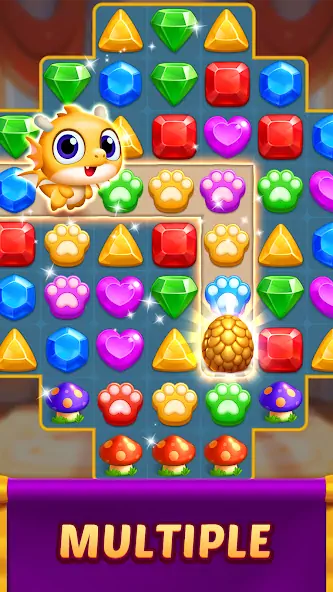 Download Jewel Match Dragon - No Wifi MOD [Unlimited money] + MOD [Menu] APK for Android