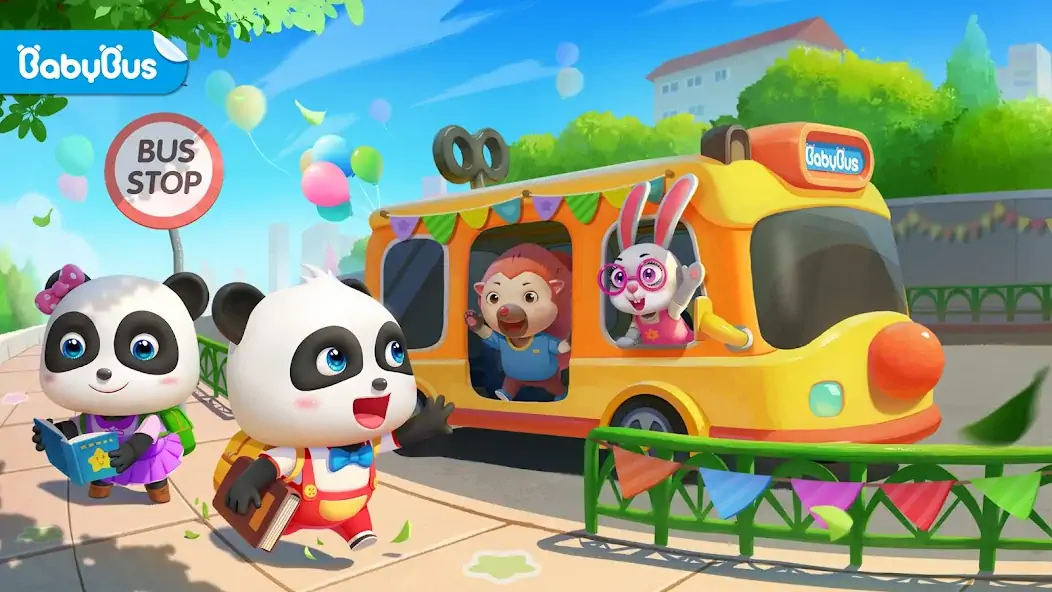 Download Baby Panda's School Bus MOD [Unlimited money] + MOD [Menu] APK for Android
