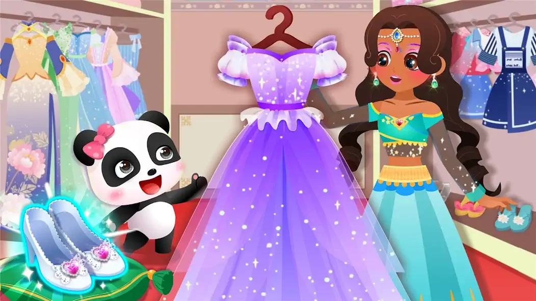 Download Little Panda: Princess Makeup MOD [Unlimited money/gems] + MOD [Menu] APK for Android