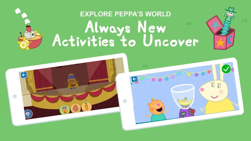 Download World of Peppa Pig: Kids Games MOD [Unlimited money] + MOD [Menu] APK for Android