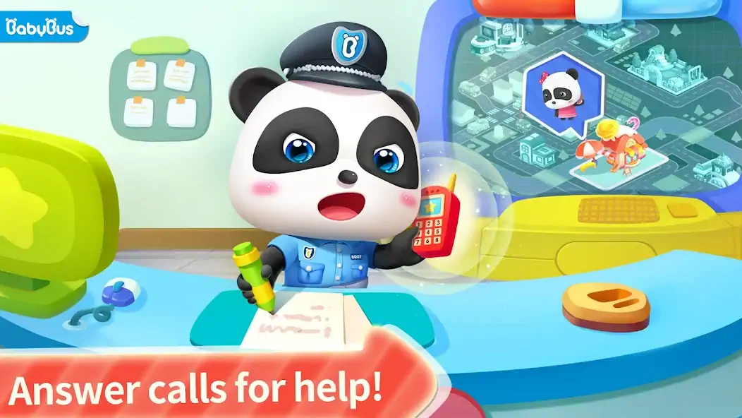Download Little Panda Policeman MOD [Unlimited money/coins] + MOD [Menu] APK for Android