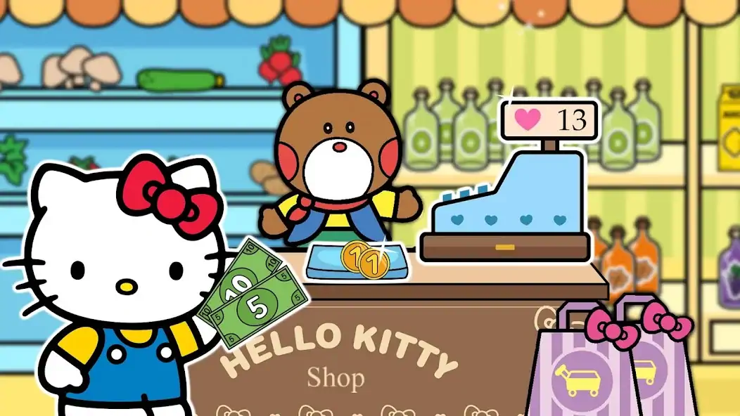 Download Hello Kitty: Kids Supermarket MOD [Unlimited money] + MOD [Menu] APK for Android