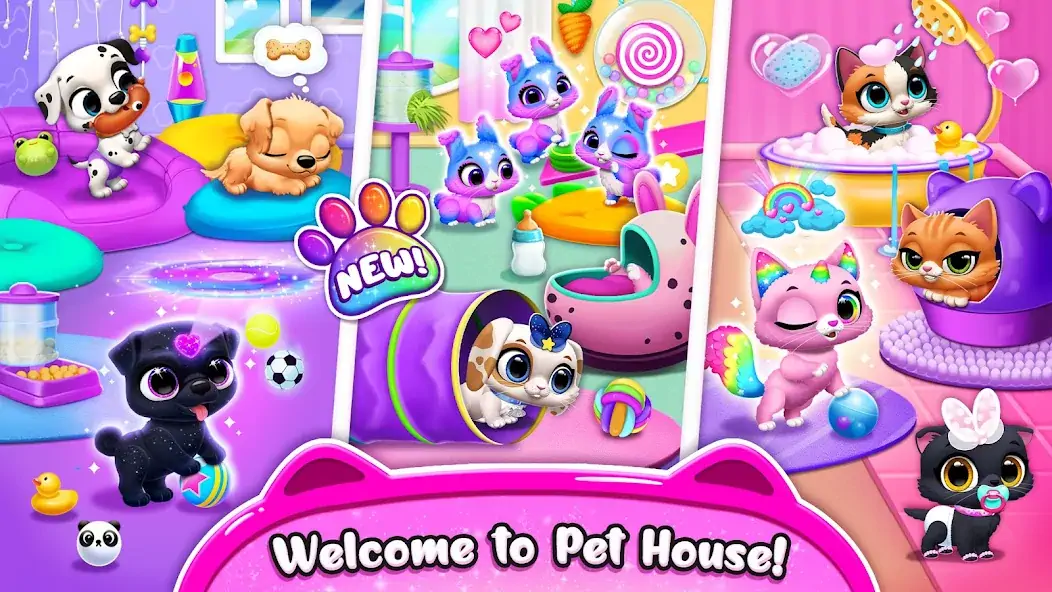 Download Floof - My Pet House MOD [Unlimited money/coins] + MOD [Menu] APK for Android