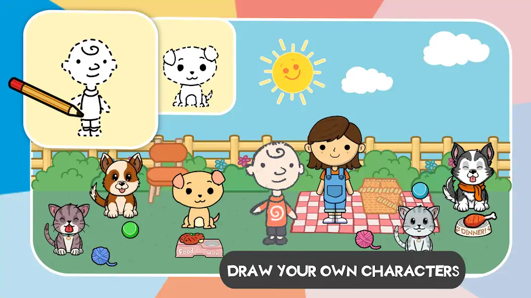 Download Lila's World:Create Play Learn MOD [Unlimited money/gems] + MOD [Menu] APK for Android