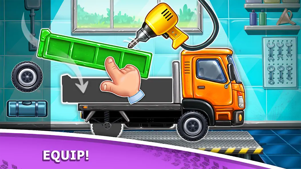 Download Truck games - build a house MOD [Unlimited money/coins] + MOD [Menu] APK for Android