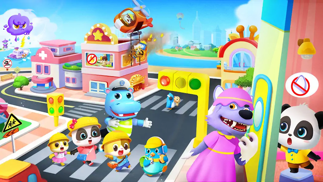Download Baby Panda's City MOD [Unlimited money/coins] + MOD [Menu] APK for Android