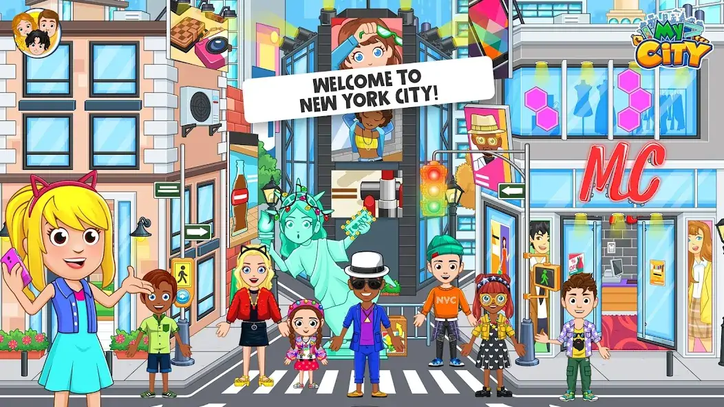 Download My City: NewYork Trip MOD [Unlimited money/gems] + MOD [Menu] APK for Android