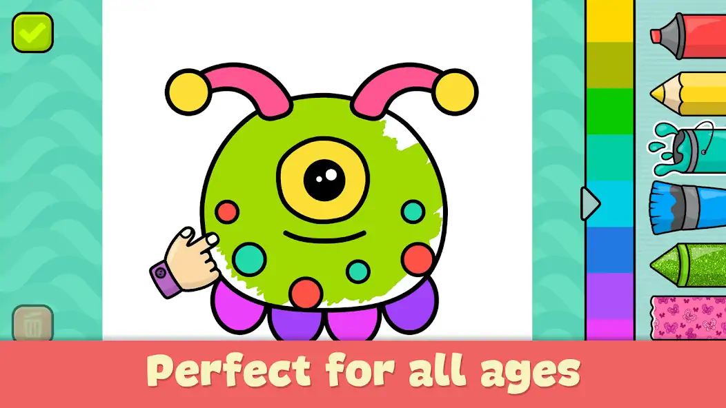 Download Coloring book - games for kids MOD [Unlimited money/gems] + MOD [Menu] APK for Android