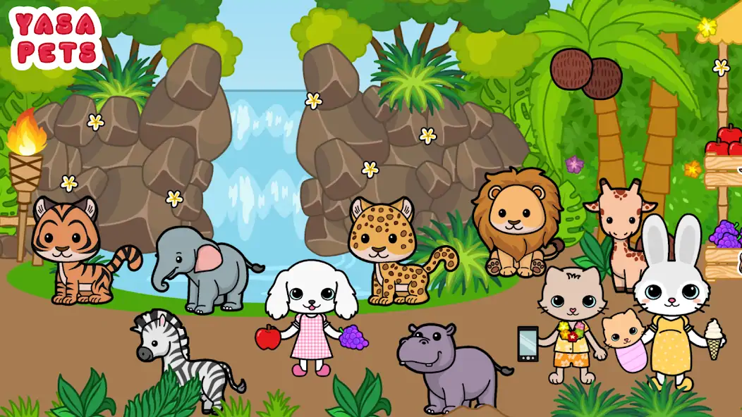 Download Yasa Pets Island MOD [Unlimited money/coins] + MOD [Menu] APK for Android