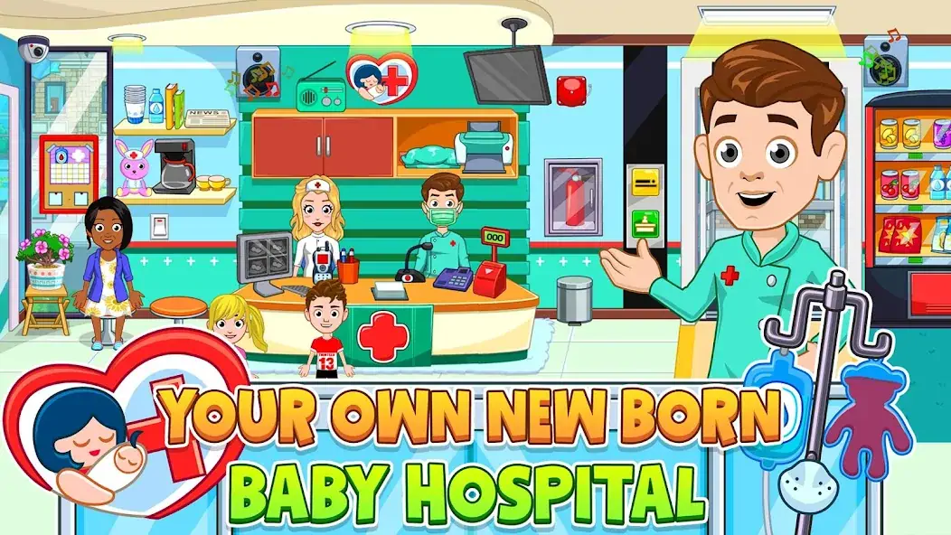 Download My City : Newborn baby MOD [Unlimited money/gems] + MOD [Menu] APK for Android