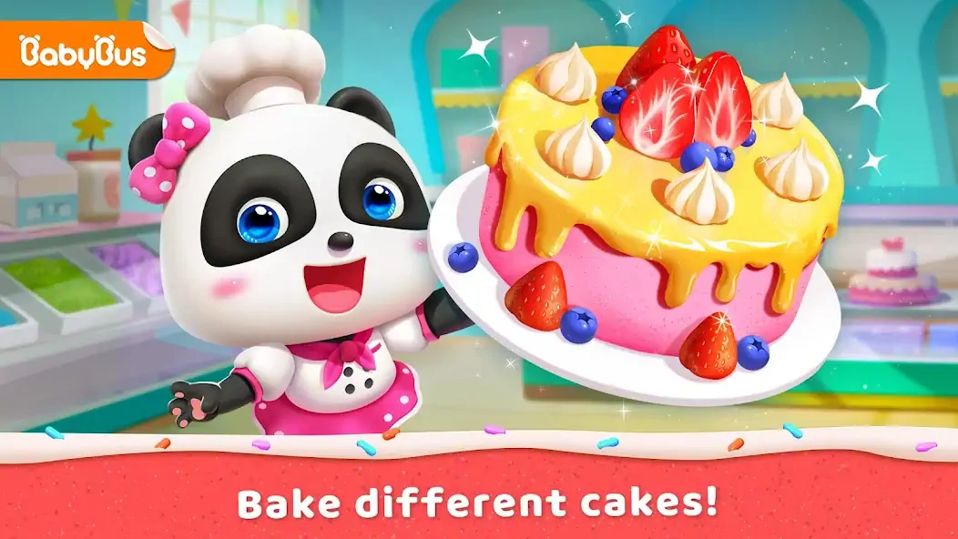 Download Little Panda's Cake Shop MOD [Unlimited money/gems] + MOD [Menu] APK for Android
