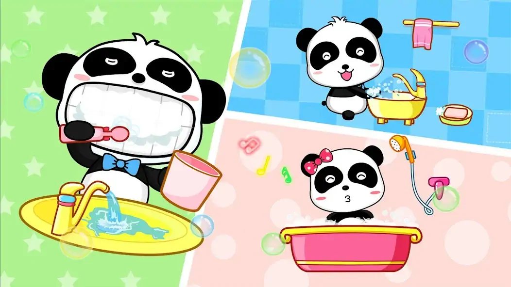 Download Baby Panda's Daily Life MOD [Unlimited money/gems] + MOD [Menu] APK for Android
