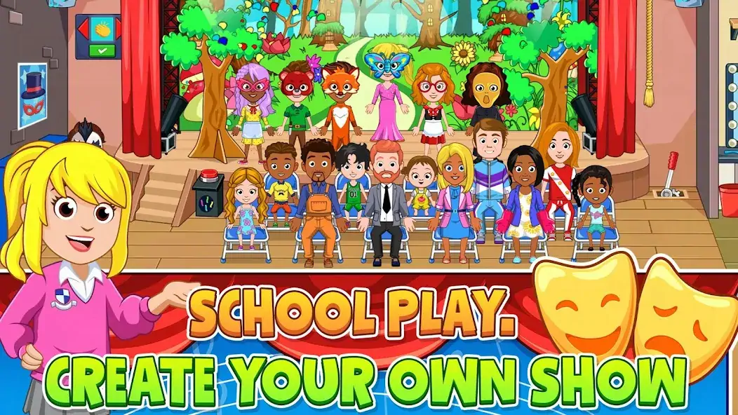 Download My City : High School MOD [Unlimited money/coins] + MOD [Menu] APK for Android