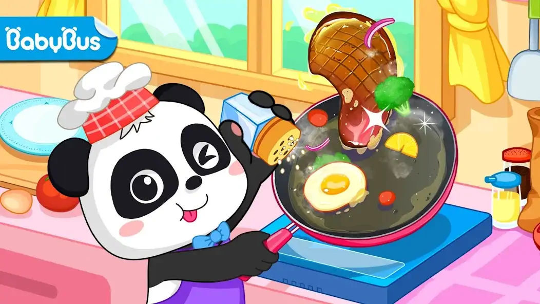 Download My Baby Panda Chef MOD [Unlimited money/gems] + MOD [Menu] APK for Android