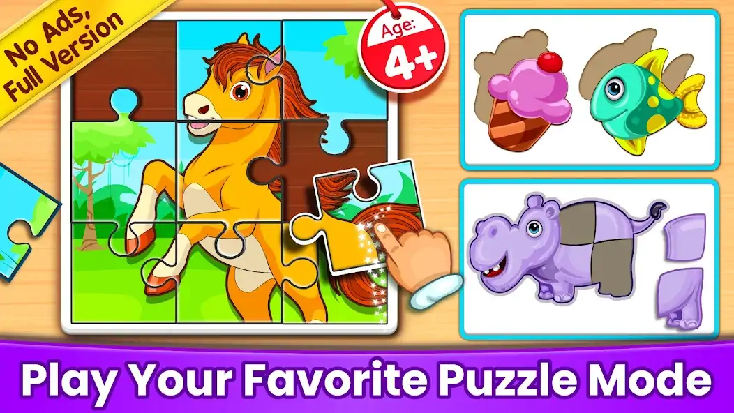 Download Puzzle Kids: Jigsaw Puzzles MOD [Unlimited money] + MOD [Menu] APK for Android