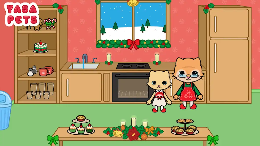 Download Yasa Pets Christmas MOD [Unlimited money/coins] + MOD [Menu] APK for Android