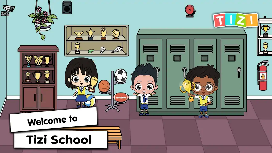 Download Tizi Town - My School Games MOD [Unlimited money/gems] + MOD [Menu] APK for Android