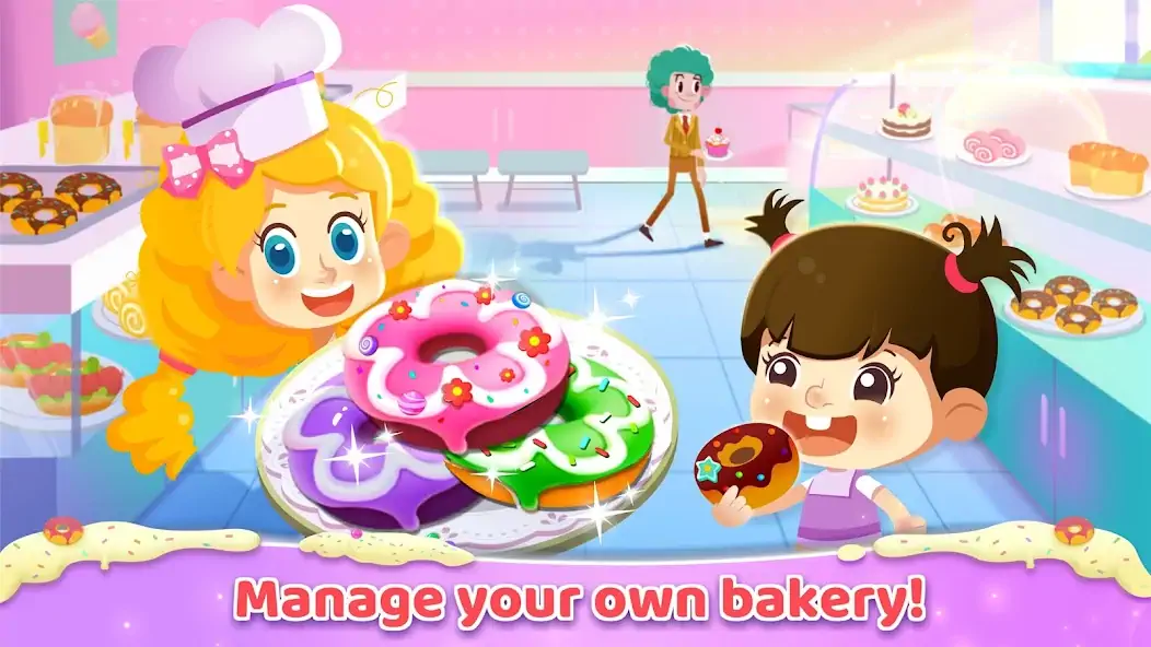 Download Little Panda: Sweet Bakery MOD [Unlimited money] + MOD [Menu] APK for Android