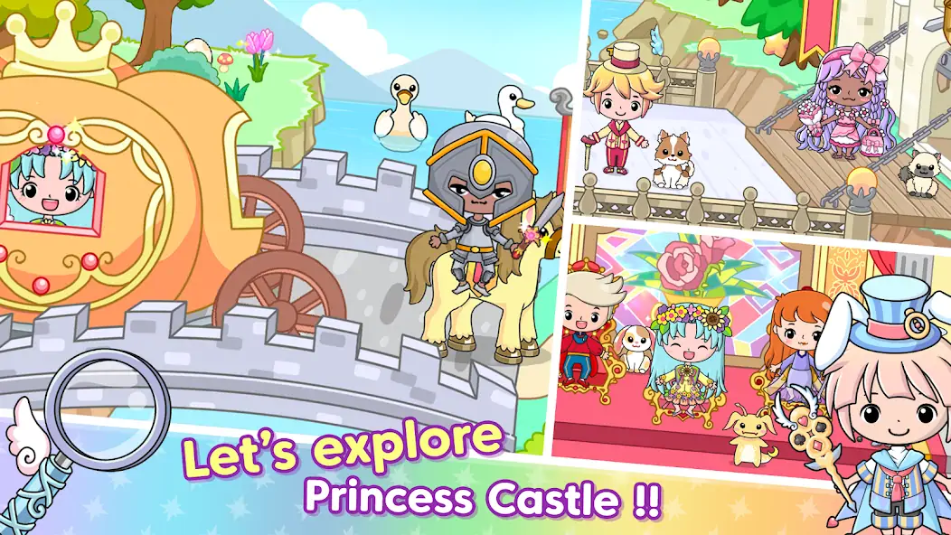Download Jibi Land : Princess Castle MOD [Unlimited money/gems] + MOD [Menu] APK for Android