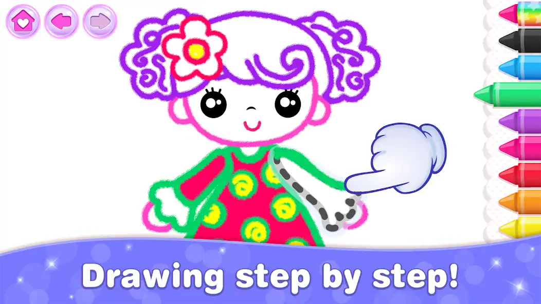Download Bini Game Drawing for kids app MOD [Unlimited money] + MOD [Menu] APK for Android