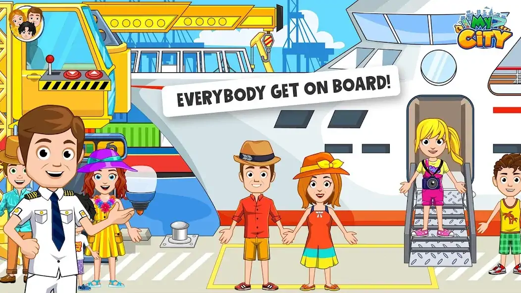 Download My City - Boat adventures MOD [Unlimited money/coins] + MOD [Menu] APK for Android