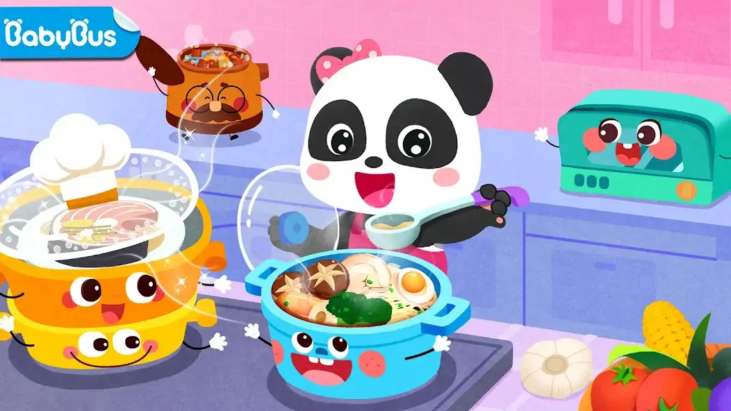 Download Baby Panda's Kitchen Party MOD [Unlimited money/coins] + MOD [Menu] APK for Android