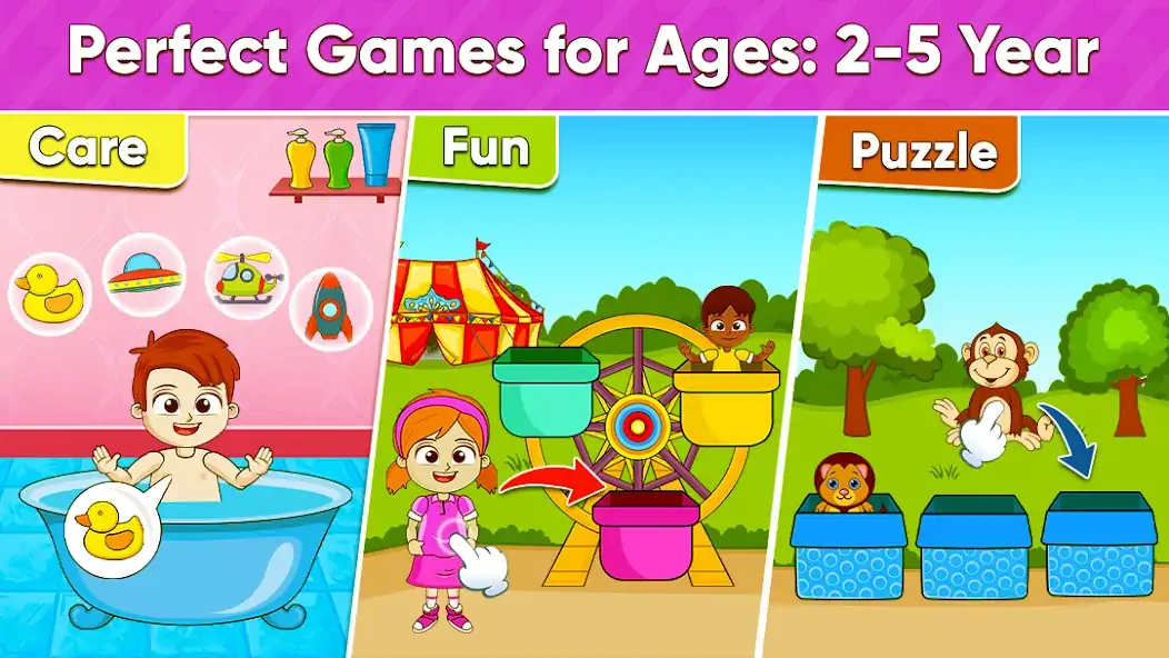 Download Toddler Games: 2-5 Year Kids MOD [Unlimited money] + MOD [Menu] APK for Android