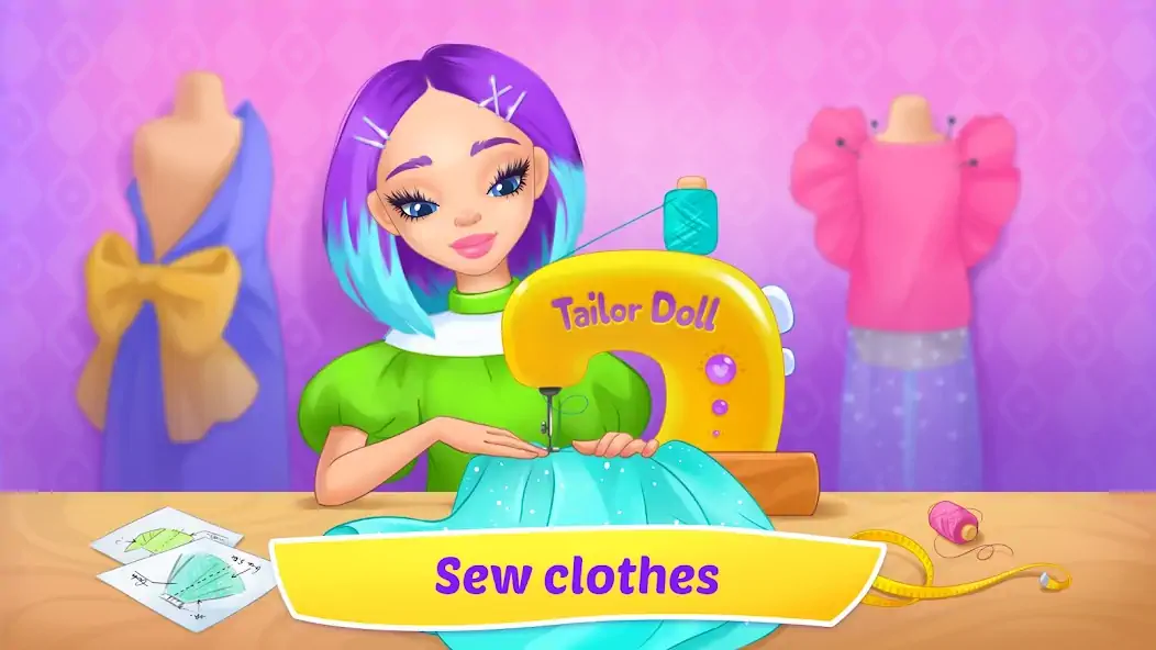 Download Fashion Doll: games for girls MOD [Unlimited money/gems] + MOD [Menu] APK for Android