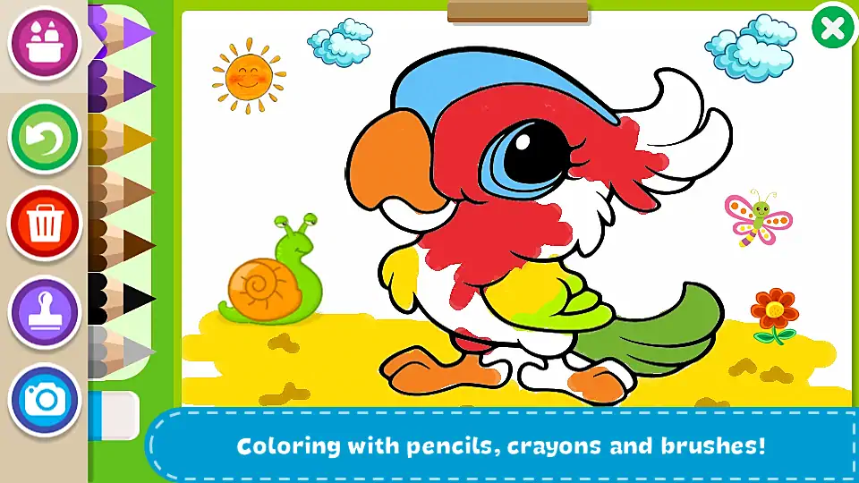 Download Coloring Book - Kids Paint MOD [Unlimited money/coins] + MOD [Menu] APK for Android