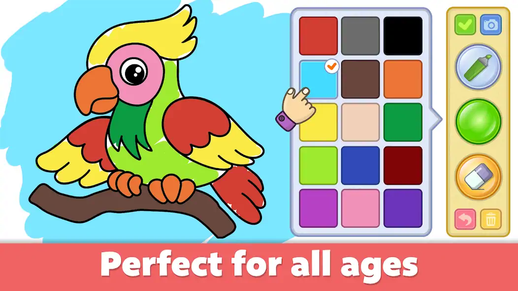 Download Kids coloring & drawing games MOD [Unlimited money] + MOD [Menu] APK for Android