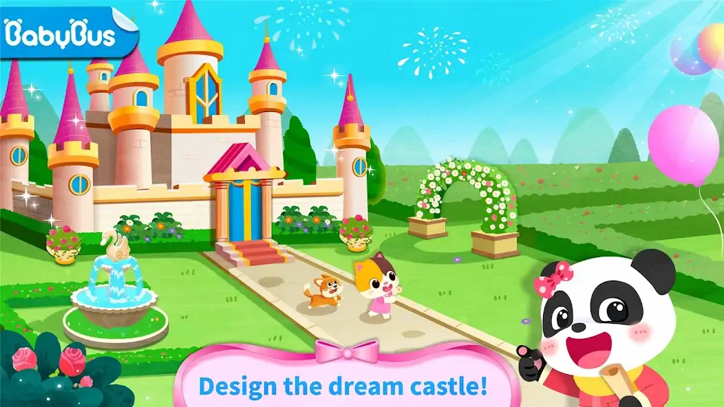 Download Little Panda's Dream Castle MOD [Unlimited money/gems] + MOD [Menu] APK for Android