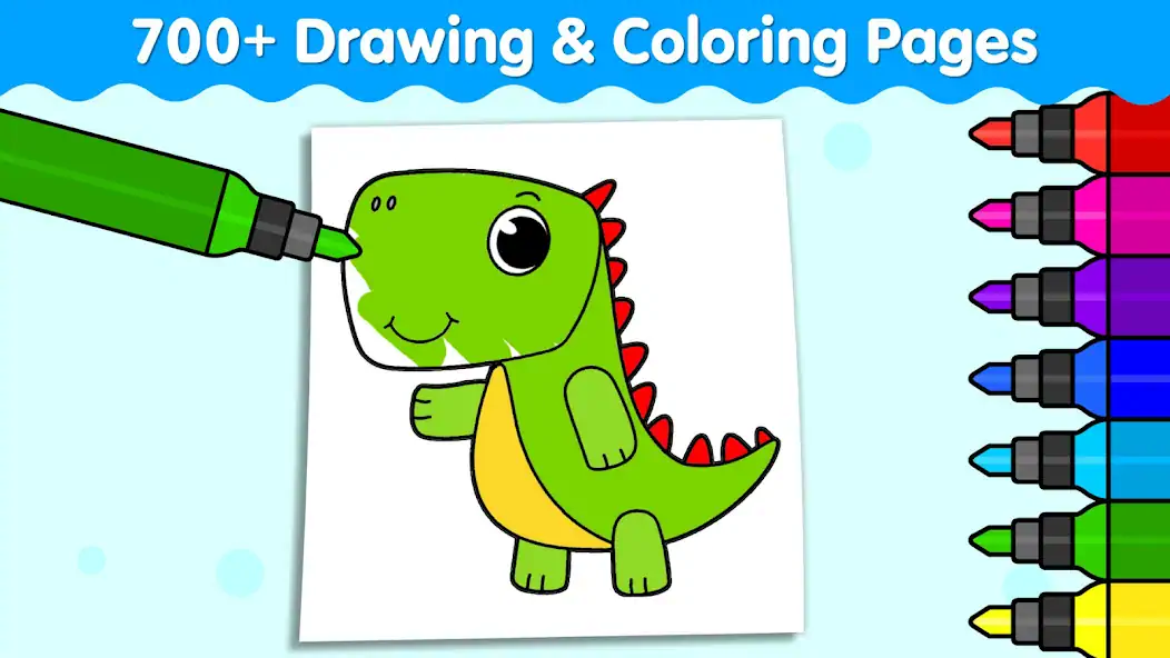 Download Coloring Games for Kids: Color MOD [Unlimited money/gems] + MOD [Menu] APK for Android